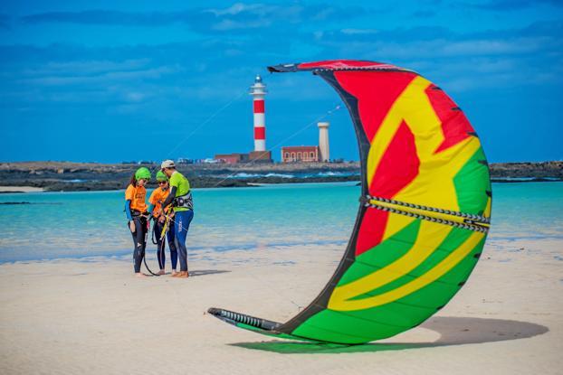 Line Up Kite & Surf Camp Hotell Corralejo Exteriör bild